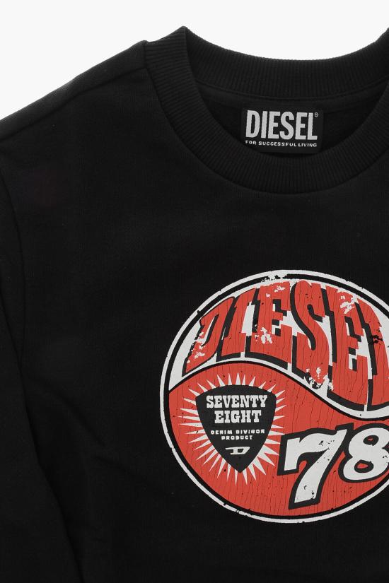 [키즈] 디젤 티셔츠 J02569 KYA1P K900 Black - DIESEL