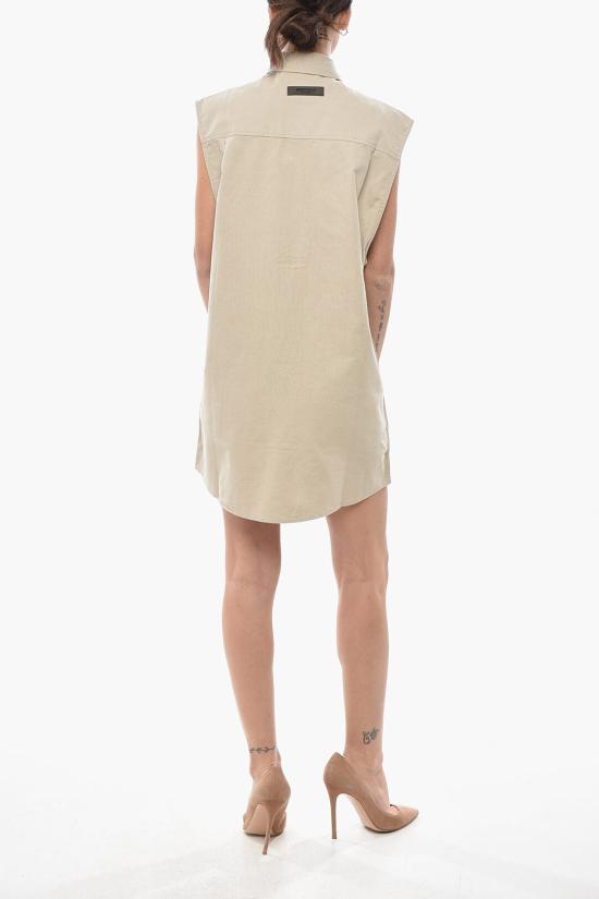  피어오브갓 숏 원피스 186SU225001FW SMOKE Beige - FEAR OF GOD