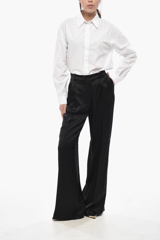  핑코 스트레이트 팬츠 104068A1Y5Z99 Black - PINKO