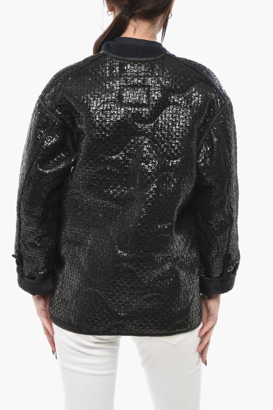  알13 자켓 R13WR125 R401A SHINY BLACK TWEED Black - R13