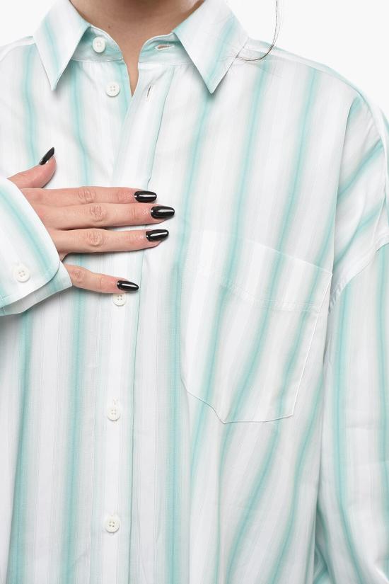  마고 론베르그 셔츠 WENDERSVI GT Light blue - MARGAUX LONNBERG