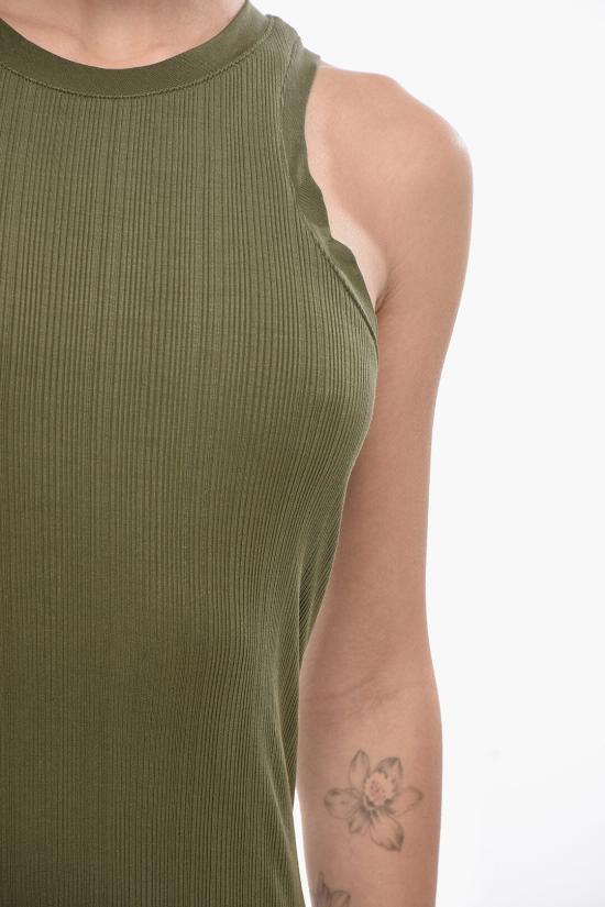  랙앤본 롱 원피스 WAC24P3010NH10 DRKOLVE Military Green - RAG & BONE