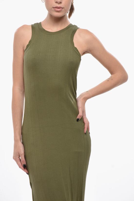  랙앤본 롱 원피스 WAC24P3010NH10 DRKOLVE Military Green - RAG & BONE