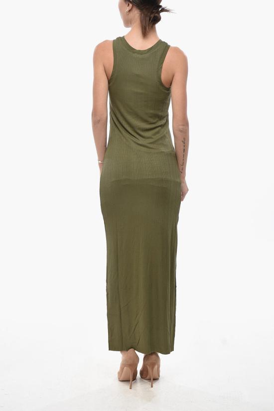  랙앤본 롱 원피스 WAC24P3010NH10 DRKOLVE Military Green - RAG & BONE