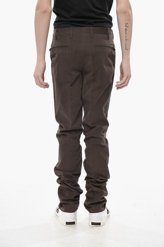  꼬르넬리아니 스트레이트 팬츠 804206 7814100 031 Brown - CORNELIANI