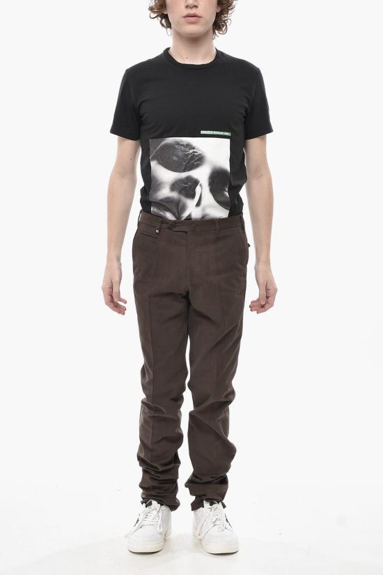  꼬르넬리아니 스트레이트 팬츠 804206 7814100 031 Brown - CORNELIANI