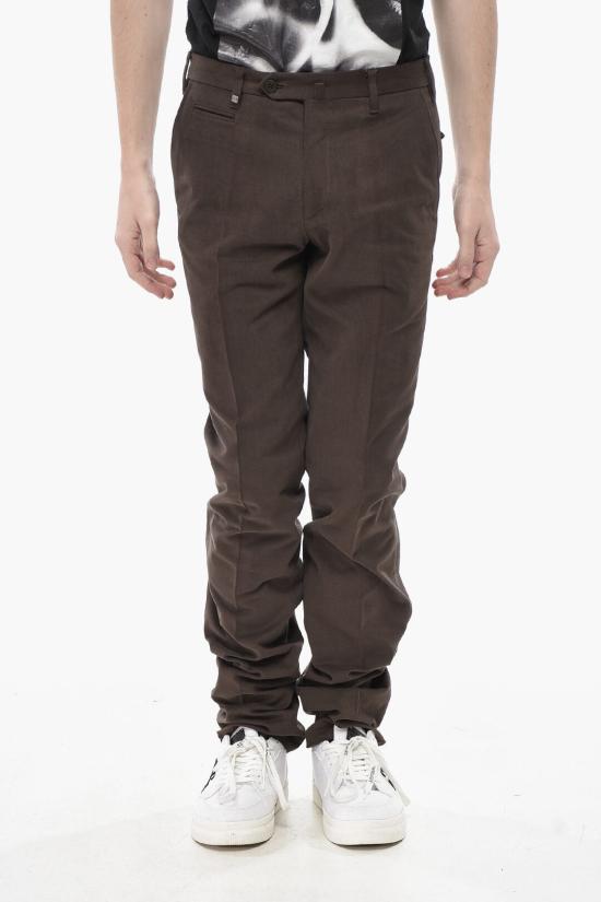  꼬르넬리아니 스트레이트 팬츠 804206 7814100 031 Brown