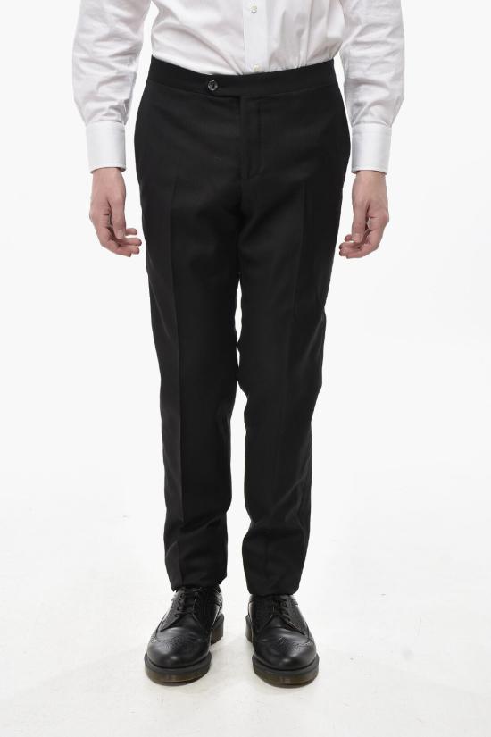  꼬르넬리아니 스트레이트 팬츠 835083 9118232 020 Black