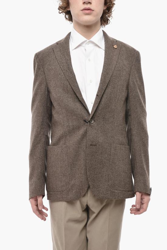  꼬르넬리아니 수트 자켓 90XH01 2816411 030 Brown