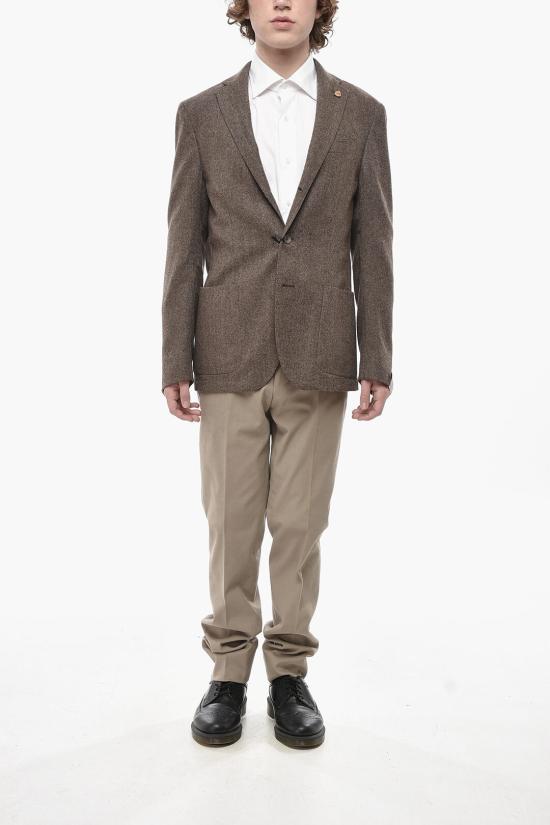  꼬르넬리아니 수트 자켓 90XH01 2816411 030 Brown - CORNELIANI