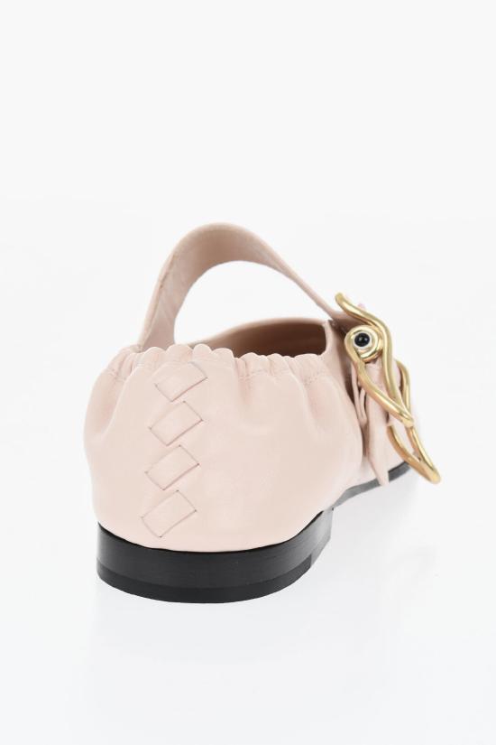  보테가베네타 플랫 슈즈 829281V5DZ06801 Pink - BOTTEGA VENETA