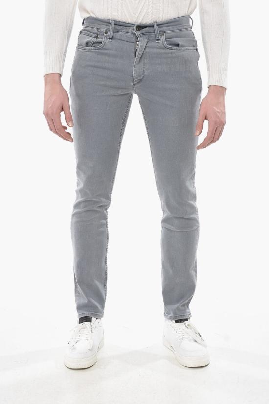  랙앤본 데님 팬츠 MED23P1223L6FB FRENCH BLU Gray