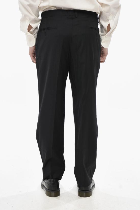  올세인츠 스트레이트 팬츠 TALLIS MM070Y BLACK Black - ALLSAINTS