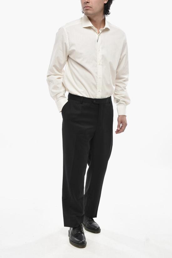  올세인츠 스트레이트 팬츠 TALLIS MM070Y BLACK Black - ALLSAINTS