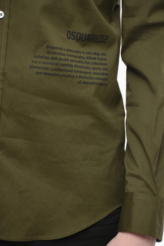  디스퀘어드2 긴팔 셔츠 S74DM0914 S44131 728 Military Green - DSQUARED2