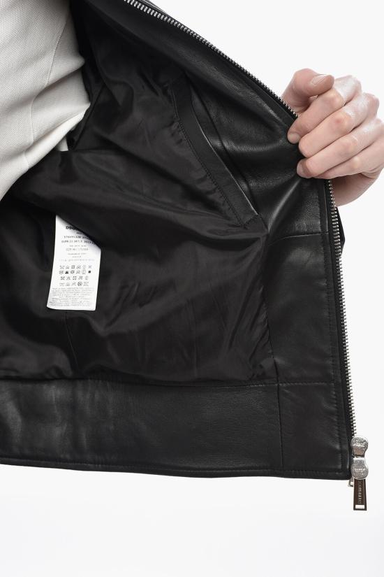  디스퀘어드2 가죽 자켓 S74AM1328 SY1491 900 Black - DSQUARED2