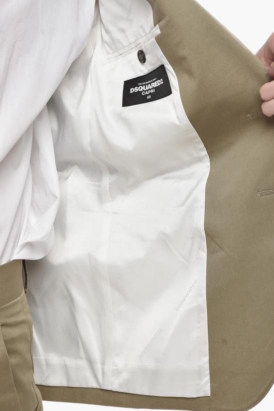  디스퀘어드2 수트 세트 S74FT0485 S78499 809 Beige - DSQUARED2