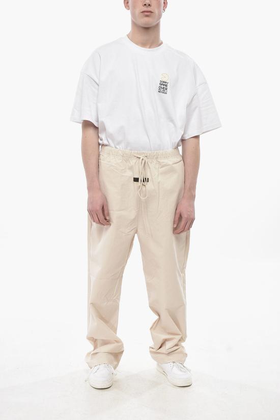  피어오브갓 스트레이트 팬츠 130SU222080F M EGG SHELL Beige - FEAR OF GOD