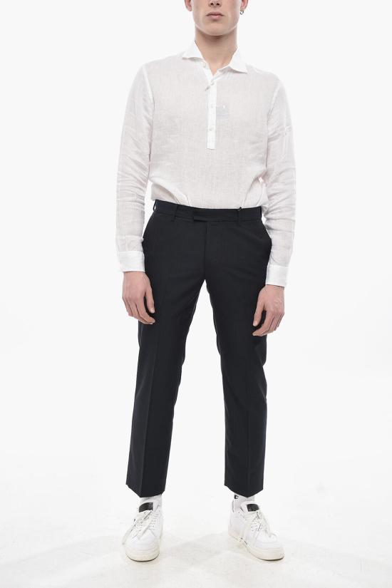  올세인츠 스트레이트 팬츠 HOWLING M006QA INK BLUE Blue - ALLSAINTS