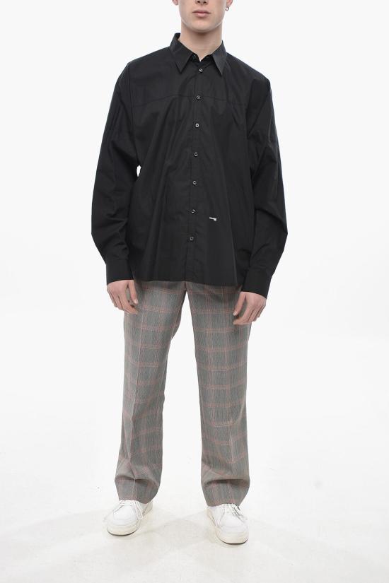 디스퀘어드2 긴팔 셔츠 S71DM0776 D35222 900 Black - DSQUARED2