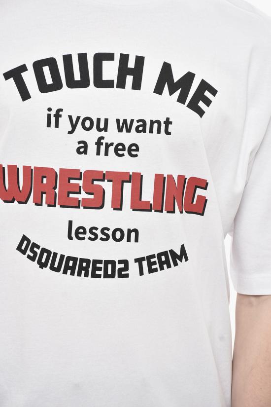  디스퀘어드2 반팔 티셔츠 S71GD1539 D20020 100 White - DSQUARED2