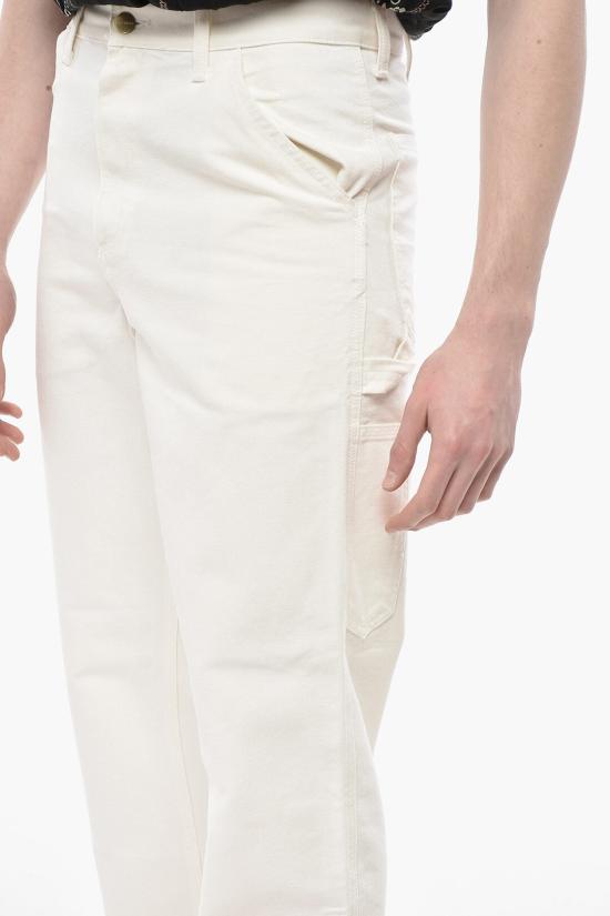  칼하트 디어본 캔버스 싱글 니 팬츠 I031497D6 02 32 White - CARHARTT