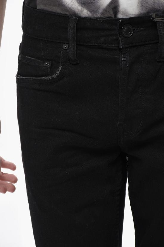  올세인츠 데님 팬츠 CIGARETTE ME019P JET BLACK Black - ALLSAINTS