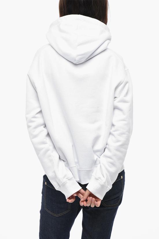 디스퀘어드2 후드 티셔츠 S75GU0500 S25551 100 White - DSQUARED2