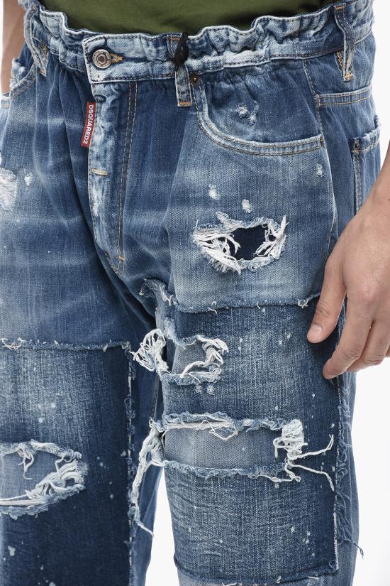  디스퀘어드2 데님 팬츠 S74LB1459 S30309 470 Blue - DSQUARED2