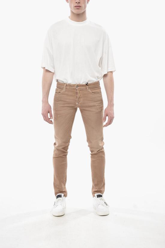  디스퀘어드2 스트레이트 팬츠 S74LB1355 S30733 124 Beige - DSQUARED2