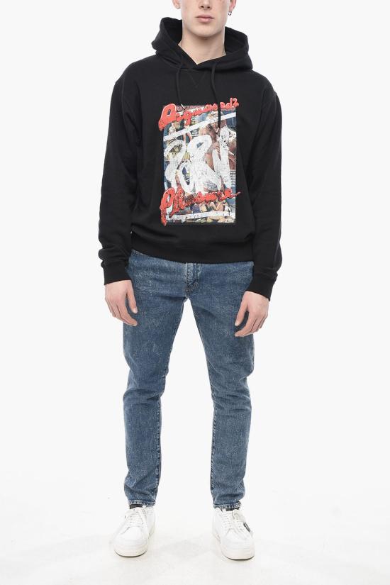  디스퀘어드2 후드 티셔츠 S71GU0665 S25551 900 Black - DSQUARED2