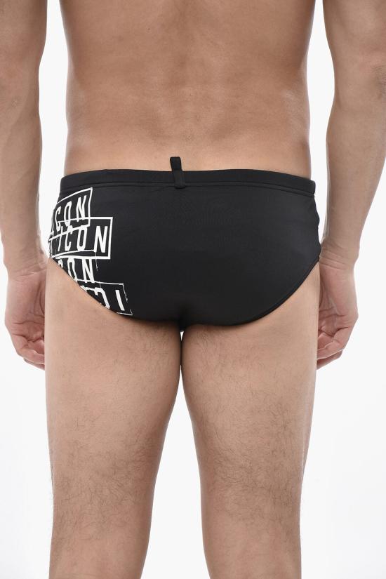  디스퀘어드2 스윔팬츠 D7B2E5390 ISA01 010 Black - DSQUARED2