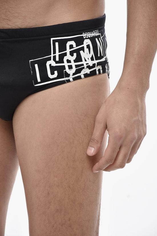  디스퀘어드2 스윔팬츠 D7B2E5390 ISA01 010 Black - DSQUARED2