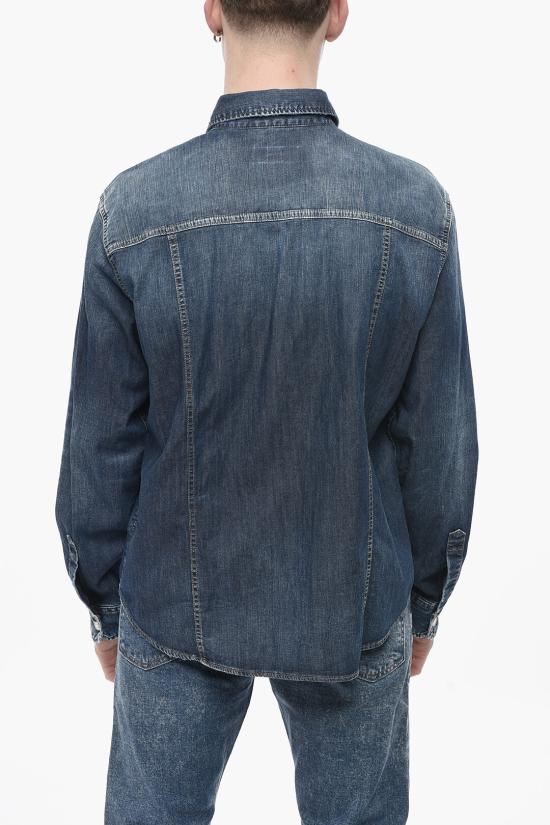  디스퀘어드2 데님 셔츠 S79DL0035 S30341 470 Blue - DSQUARED2