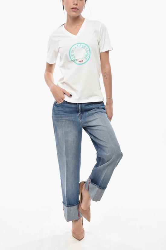  이네스 드 라 프레상쥬 반팔 티셔츠 12Y038CO222F032 White - INES DE LA FRESSANGE