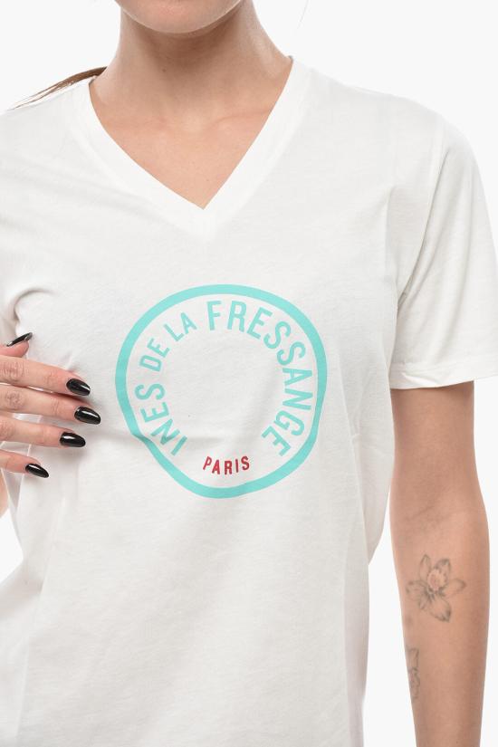  이네스 드 라 프레상쥬 반팔 티셔츠 12Y038CO222F032 White - INES DE LA FRESSANGE