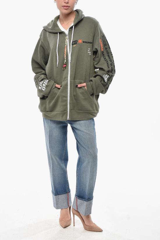  에프레이 서프 긴팔 티셔츠 SUSANOLIVE Military Green - APRES SURF