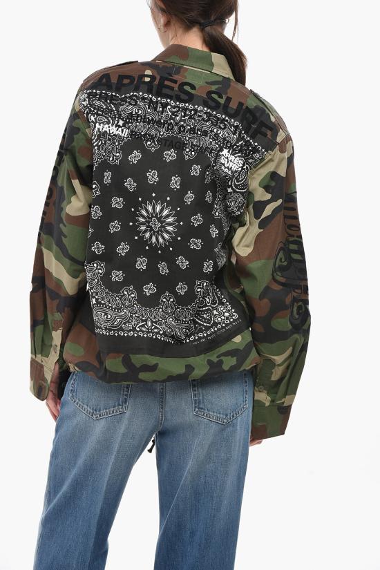  에프레이 서프 셔츠 SAVANAWORKBLACK BANDANA Military Green - APRES SURF