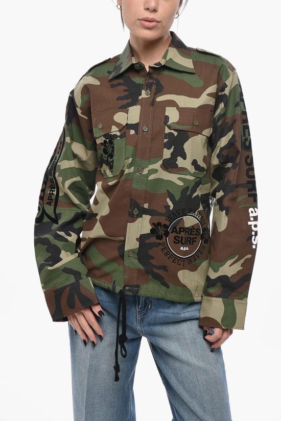  에프레이 서프 셔츠 SAVANAWORKBLACK BANDANA Military Green