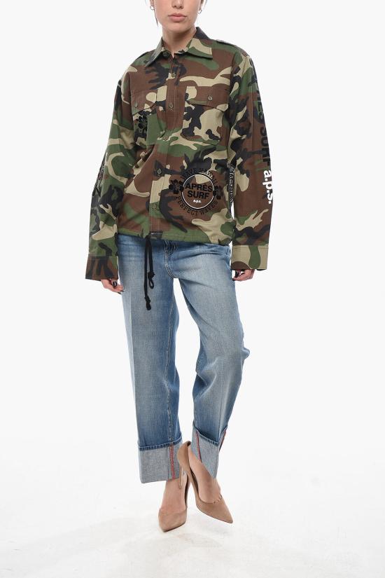  에프레이 서프 셔츠 SAVANAWORKBLACK BANDANA Military Green - APRES SURF