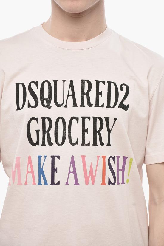  디스퀘어드2 반팔 티셔츠 S74GD1236 S22427 237 Pink - DSQUARED2