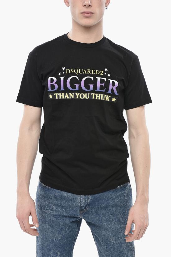  디스퀘어드2 반팔 티셔츠 S71GD1403 S23009 900 Black