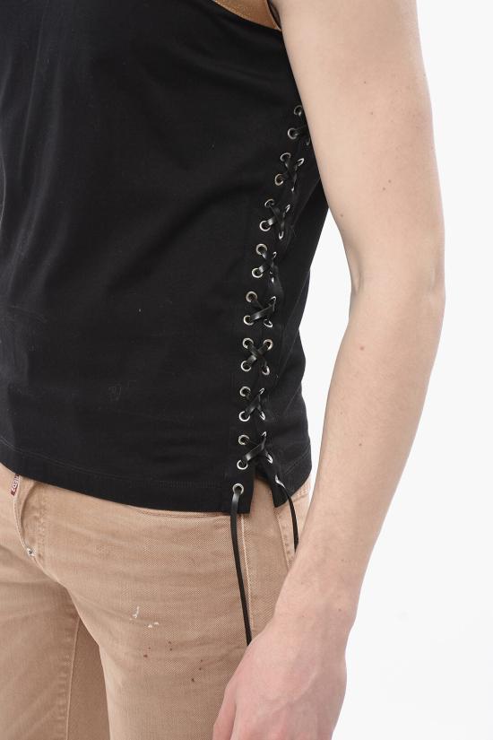  디스퀘어드2 반팔 티셔츠 S71GD1401 S23009 900 Black - DSQUARED2