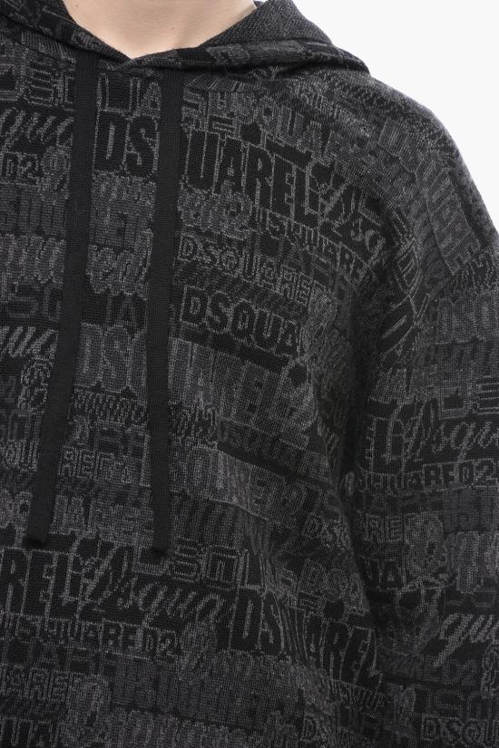  디스퀘어드2 스웨터 S74HA1384 S18339 962 Nero Grigio - DSQUARED2