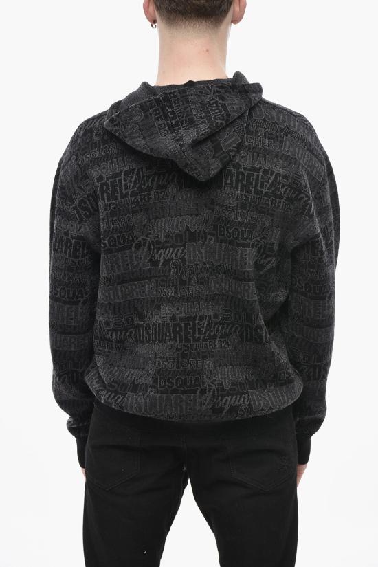  디스퀘어드2 스웨터 S74HA1384 S18339 962 Nero Grigio - DSQUARED2