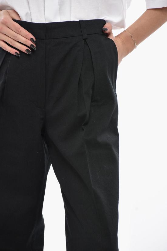  올세인츠 스트레이트 팬츠 HALLY W010QA BLACK Black - ALLSAINTS