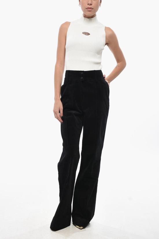  올세인츠 스트레이트 팬츠 SEVENH W011QB BLACK - ALLSAINTS