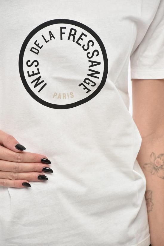  이네스 드 라 프레상쥬 반팔 티셔츠 12Y038CO222F031 White - INES DE LA FRESSANGE