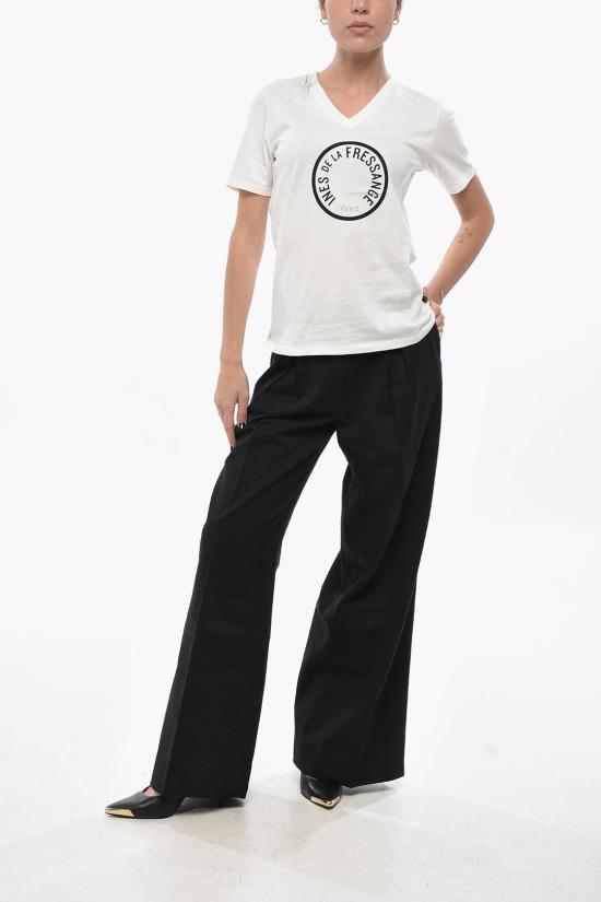  이네스 드 라 프레상쥬 반팔 티셔츠 12Y038CO222F031 White - INES DE LA FRESSANGE