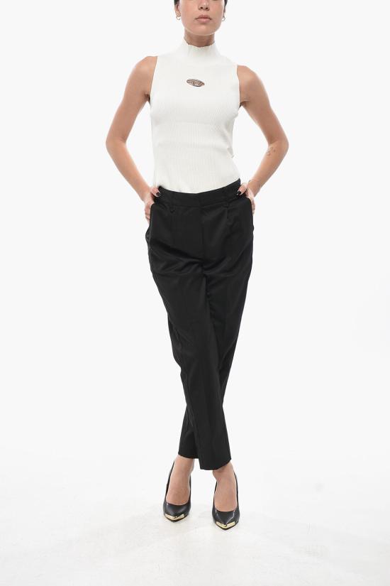  올세인츠 스트레이트 팬츠 SISTER W004QB BLACK - ALLSAINTS